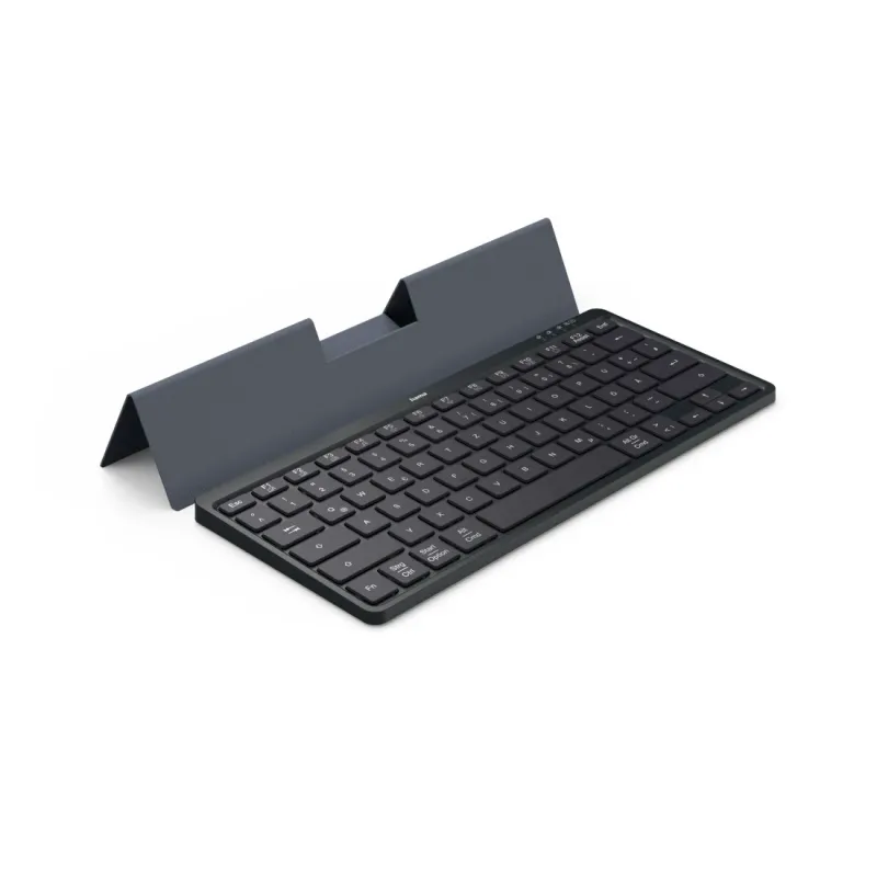 Hama Hama Multi-Device-Tastatur "Travel 600", Hülle, Bluetooth®, klein, SW, QWERTZ DE – Produktbild 4 von 6