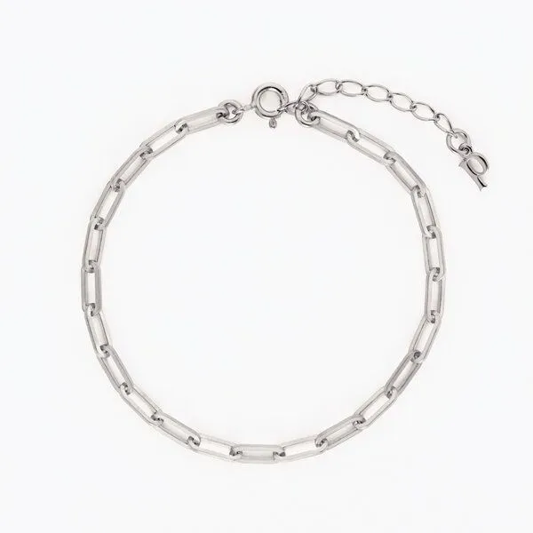 Paeoni Colors Paeoni Colors Klassisches Gliederarmband aus 18k Gold Vermeil, 925 Sterling Silber, Gold, – Produktbild 1 von 3