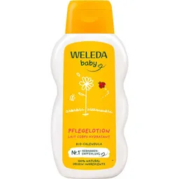 Weleda WELEDA baby PFLEGELOTION LAIT CORPS HYDRATANT BIO-CALENDULA 200 ml Milch – Produktbild 1 von 1