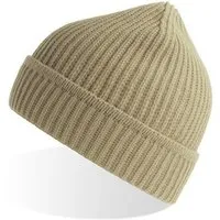 Atlantis Headwear Atlantis Headwear Warme, komfortabele und nachhaltige Strickmütze der Marke Atlantis Beanie Wintermütze, Beige, – Produktbild 1 von 1