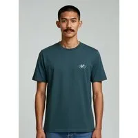 UNIPOLAR UNIPOLAR Besticktes T-Shirt, Stargazer (blau), – Produktbild 2 von 4
