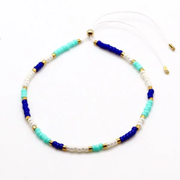 juni juni Blaues Armband-Set "Thalassa" – Produktbild 4 von 4
