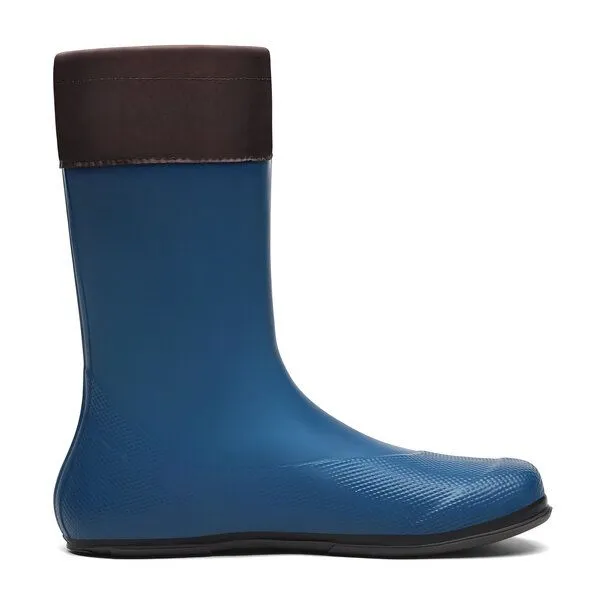 SAGUARO SAGUARO - Gummistiefel Barfußschuhe vegan Naturkautschuk, Blau, – Produktbild 4 von 4