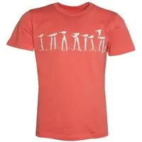FÄDD Kinder T-Shirt Rundhals Bio-Baumwolle "Vollpfosten (Kidz)" Orange Fädd – Produktbild 1 von 1