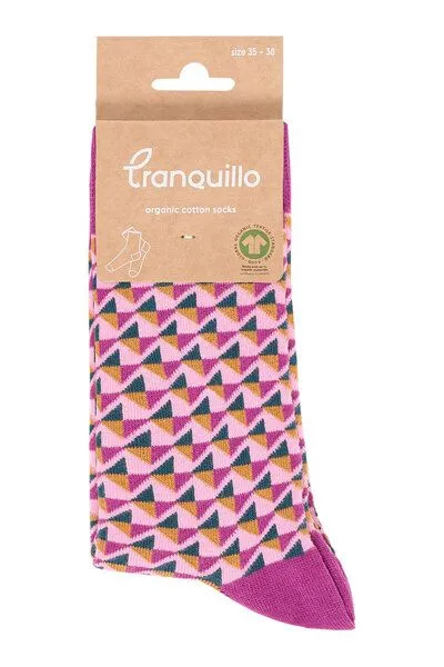 Tranquillo Socken Conchitaa - rose diamond / 39–42 – Produktbild 2 von 2