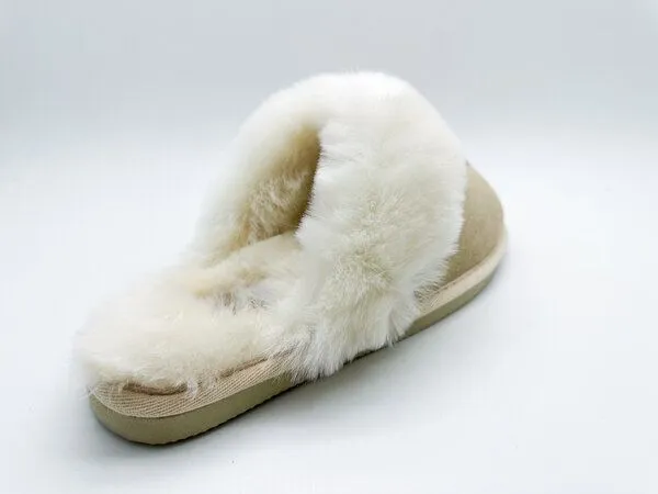 thies Pantoffel aus Schaffell "thies Pantoffel", Metallic gold, – Produktbild 4 von 4