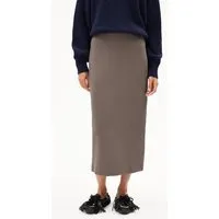 ARMEDANGELS ARMEDANGELS PATINAA Damen Jerseyrock aus LENZING ECOVERO Viskose Mix, Walnut cream, – Produktbild 1 von 1