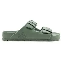 thies Vegane Ecofoam Sandale von thies ® aus recyceltem EVA - Men, Aloe, – Produktbild 1 von 1