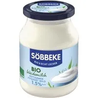 S bbeke Naturjoghurt, mild, fettarm MEHRWEG Pfand 0,15 â¬ – Produktbild 1 von 1