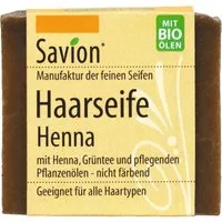 Savion feine Seifen Manufaktur Bio Haarseife Henna 85 g Für alle Haartypen – Produktbild 1 von 1