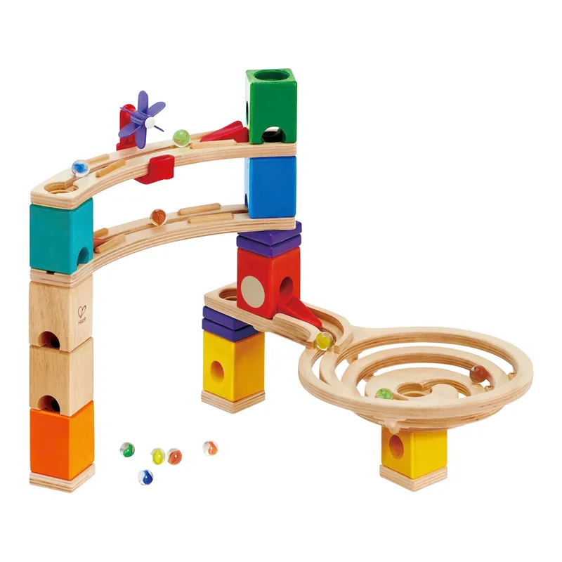 Hape Hape Murmelbahn Quadrilla Endspurt, Mehrfarbig, – Produktbild 1 von 1