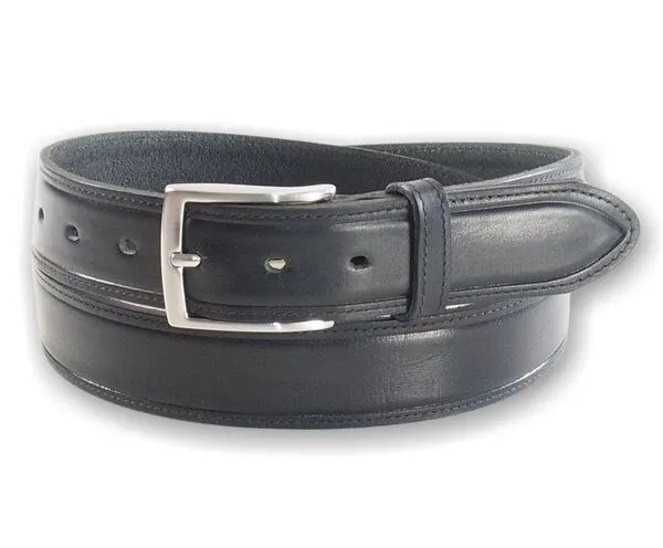 Greenbelts Greenbelts Herren Ledergürtel DERRY, Schwarz, – Produktbild 1 von 4