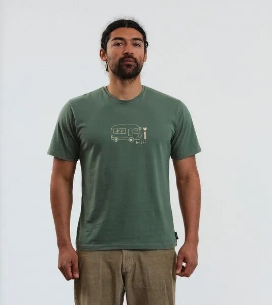 Gary Mash GARY MASH Shirt Bussi aus Biobaumwolle, Olivgrün (grün), – Produktbild 3 von 4