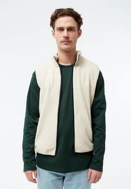 Givn Berlin Givn Berlin Fleeceweste GBSIMON aus recyceltem Polyester – Produktbild 1 von 1