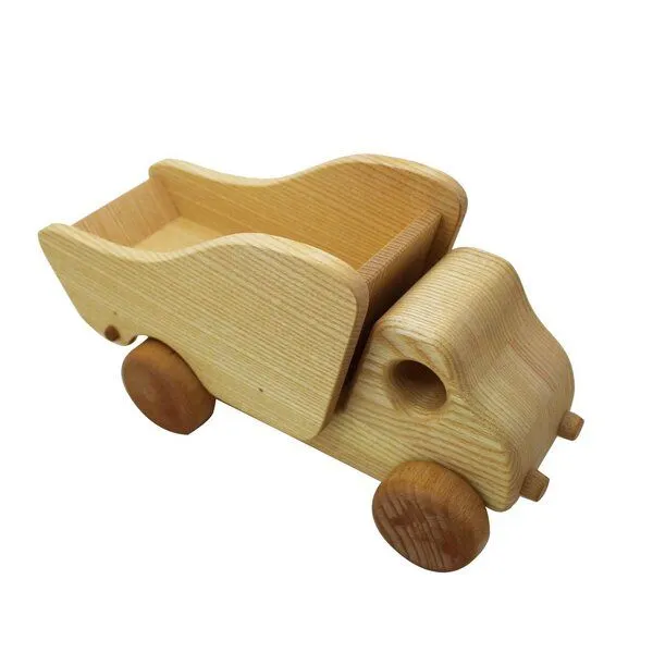 Mitienda Shop Mitienda Shop Kipplaster aus Holz | Spielzeug für Kinder ab 1,5 Jahre – Produktbild 3 von 3