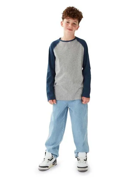 Band of Rascals Band of Rascals Raglan Longsleeve, Blue, – Produktbild 6 von 6