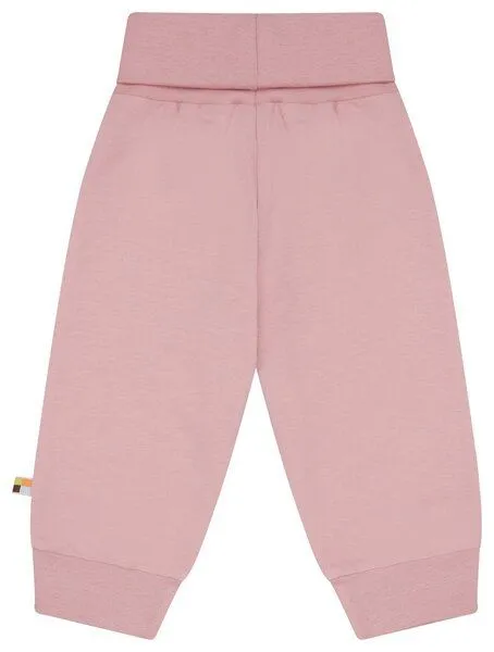 loud + proud loud + proud Babys & Kinder Nabelbundhose Uni, GOTS-zertifiziert, Aster(rosa), – Produktbild 2 von 3