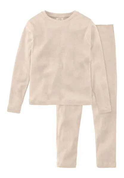 hessnatur hessnatur Pyjama Regular aus reiner Bio-Baumwolle, Natur, – Produktbild 4 von 7