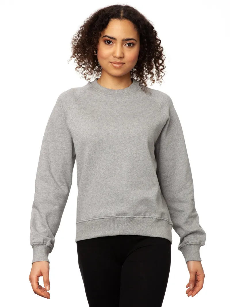 FellHerz Raglan Sweater grey melange - XL – Produktbild 1 von 1
