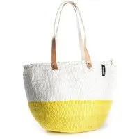 Mifuko KIONDO Tasche - Duo Stripes - Sisal Umhängetasche - Upcycling - Mifuko – Produktbild 1 von 1