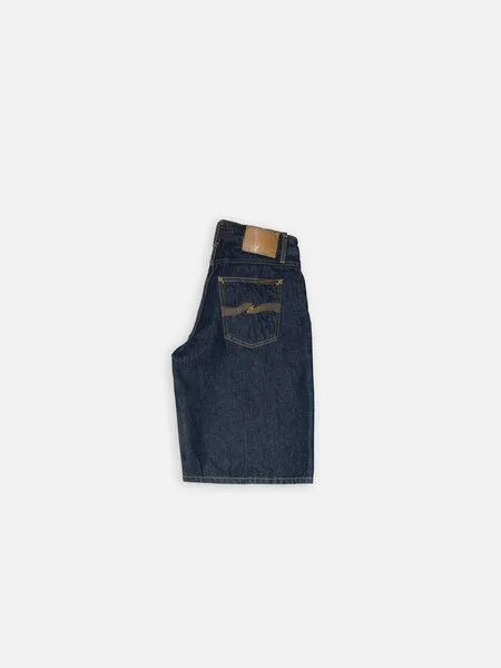 Nudie Jeans Nudie Jeans Jeans-Shorts Meja Rinse Dark Blue – Produktbild 2 von 4