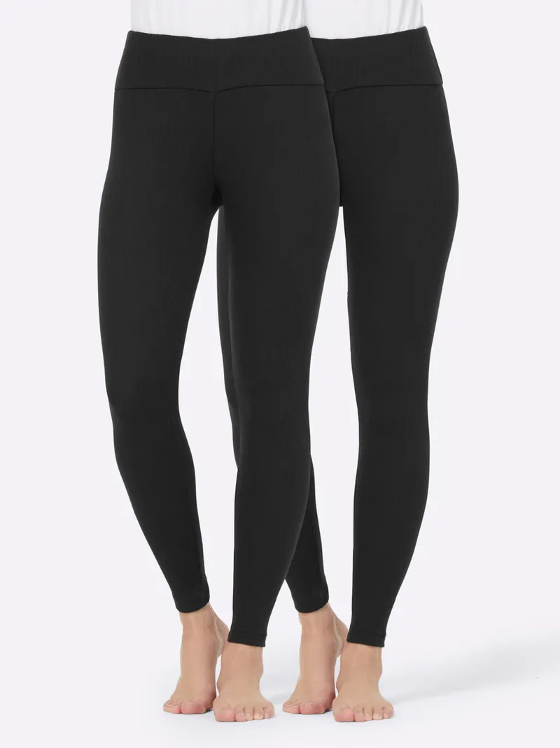 wäschepur Leggings, Schwarz, – Produktbild 1 von 3