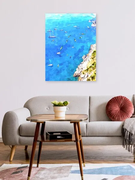 Photocircle Photocircle Poster / Leinwandbild - Capri Island – Produktbild 2 von 4