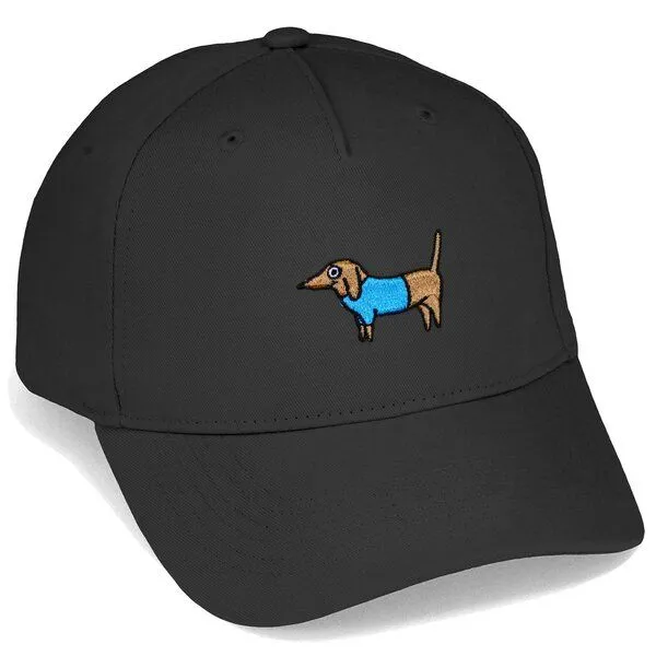 LIGARTI Bestickte Cap – Steffen der Dackel – LIGARTI Tiermanufaktur, Schwarz, – Produktbild 1 von 4