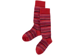 grödo Kinder Kniestrümpfe rot-geringelt Gr.5-6 – Produktbild 1 von 1
