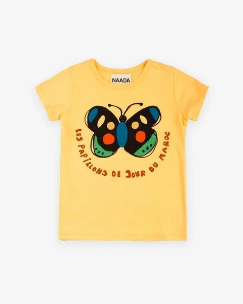 NAADA NAADA T-shirt Les Papillons de Jour – Produktbild 2 von 3