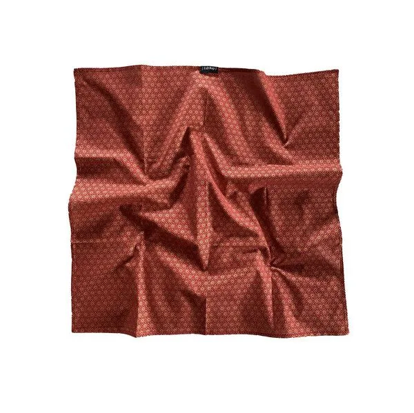 FabRap Gift Wrap FabRap Gift Wrap Wiederverwendbare Geschenkverpackung Furoshiki (einseitig), Ruby (deep red mit gold), – Produktbild 4 von 4