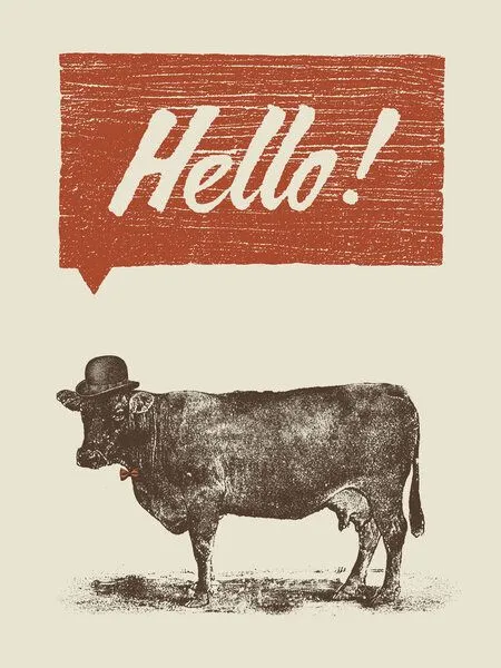 Photocircle Photocircle Poster / Leinwandbild - Hello ! – Produktbild 1 von 4