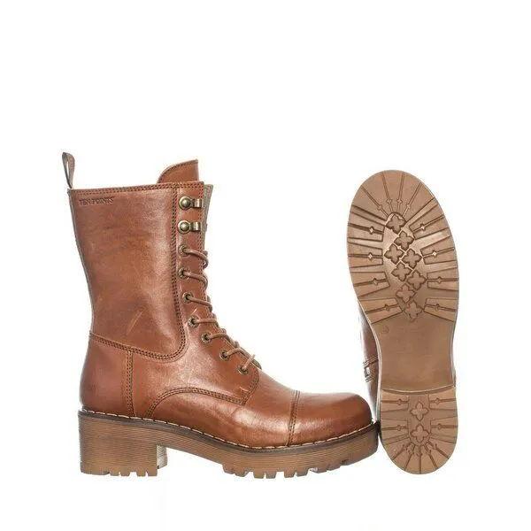 Ten Points Ten Points Clarisse, Schnürboots, Braun, – Produktbild 1 von 2