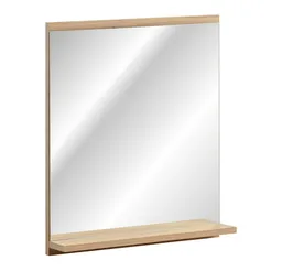 Lomadox Badspiegel MIRROR-56, 50cm breit, in Eiche – Produktbild 1 von 1