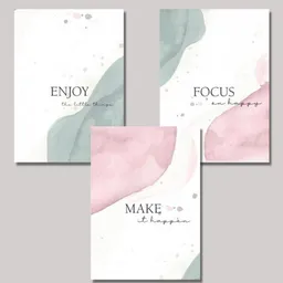 Fines Papeterie Fines Papeterie Postkarten 3er Set LIFE Edition – Produktbild 1 von 1