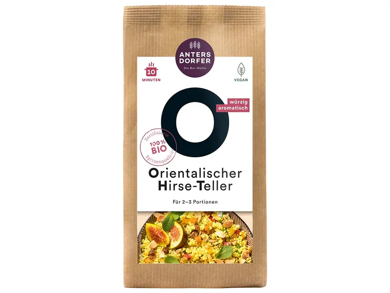 Antersdorfer Antersdorfer Orientalischer Hirse-Teller 150 g – Produktbild 1 von 1