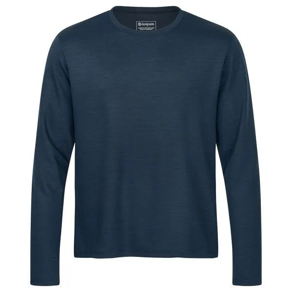 Kaipara - Merino Sportswear Kaipara - Merino Sportswear Urban Merino Longsleeve Herren Regularfit 270, Navy, – Produktbild 1 von 2