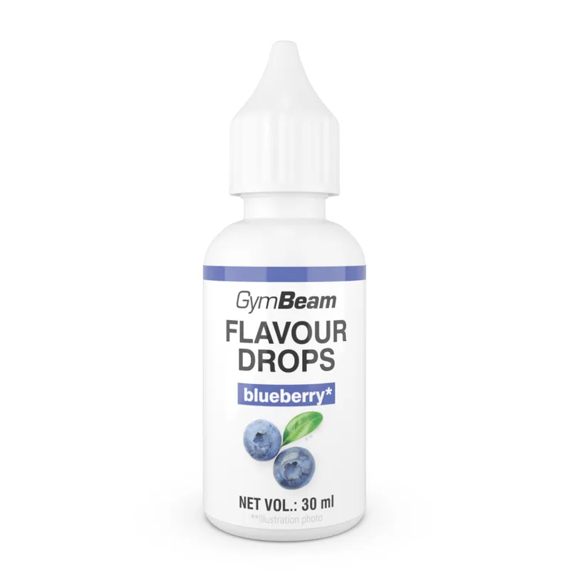 GymBeam Food GymBeam Flavour Drops 30 ml Blaubeeren – Produktbild 1 von 1