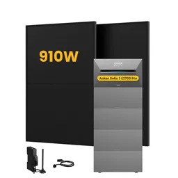 Anker Anker SOLIX Solarbank 3 E2700 Pro, mit 2 x 455W Bifaziale Solarmodule, by Powerness - 13.5kWh / 1 x Smart Meter / Selbstabholung – Produktbild 1 von 1