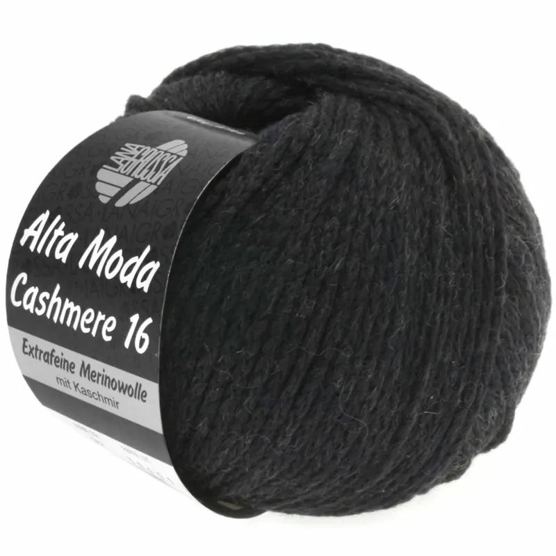 Lana Grossa Lana Grossa Alta Moda Cashmere 16 Schwarz, Schwarz, – Produktbild 1 von 1