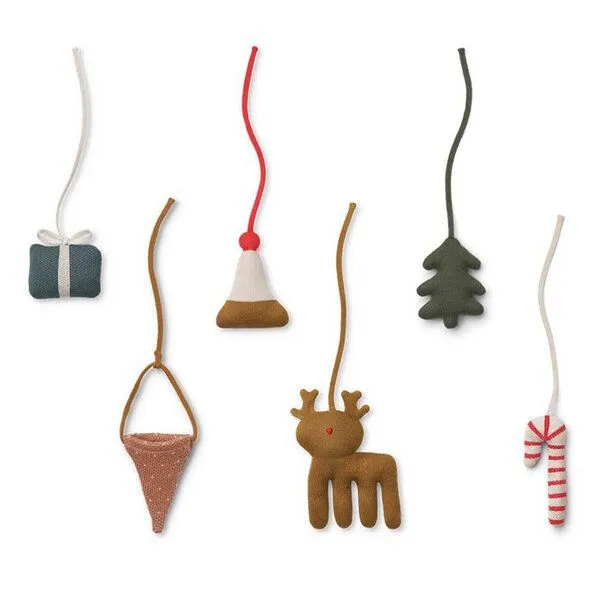 Liewood Liewood Helmut Spielebogen Zubehör – 6 Pack Holiday Multi Mix – Produktbild 1 von 2