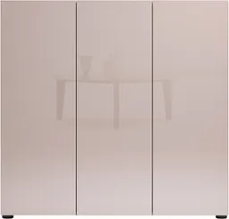 Home affaire Schuhschrank MISTER- Schuhregal, Made in Italy, 12 Fächer, 10 Einlegeböden (120x34x114 cm) Komplett in Hochglanz lackiert, mit Platz für ca. 24 paar Schuhe – Produktbild 1 von 1
