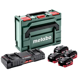 Metabo Metabo Basis-Set 4x LiHD 5.5Ah ASC 145 DUO + metaBOX 145 – Produktbild 1 von 1