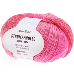 Wolle Rödel Wolle Rödel Strumpfwolle Color Pink Mix – Produktbild 1 von 1