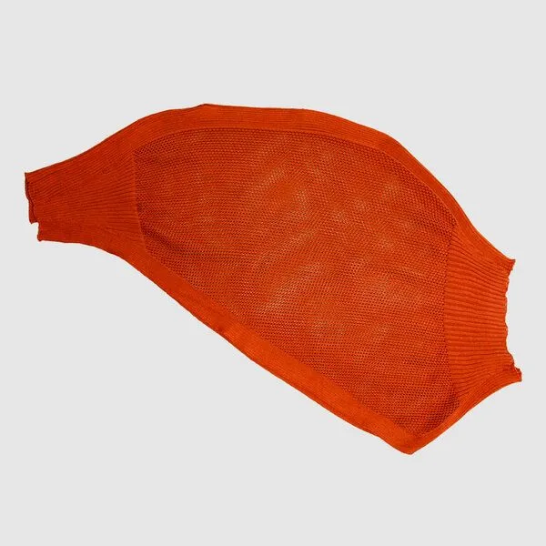 LANARTO slow fashion LANARTO slow fashion Poncho Cape 100% Biobaumwolle made in germany, Bronze, – Produktbild 2 von 3