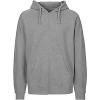 Neutral Neutral® Herren Unisex College Hoodie Zoodie Hoody Kapuzenjacke Sweatjacke, Sports grey, – Produktbild 1 von 1