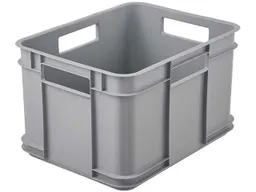 Keeeper keeeper Aufbewahrungsbox "Bruno" stapelbar, 35x27x22 cm, 16 l, stone grey – Produktbild 1 von 1
