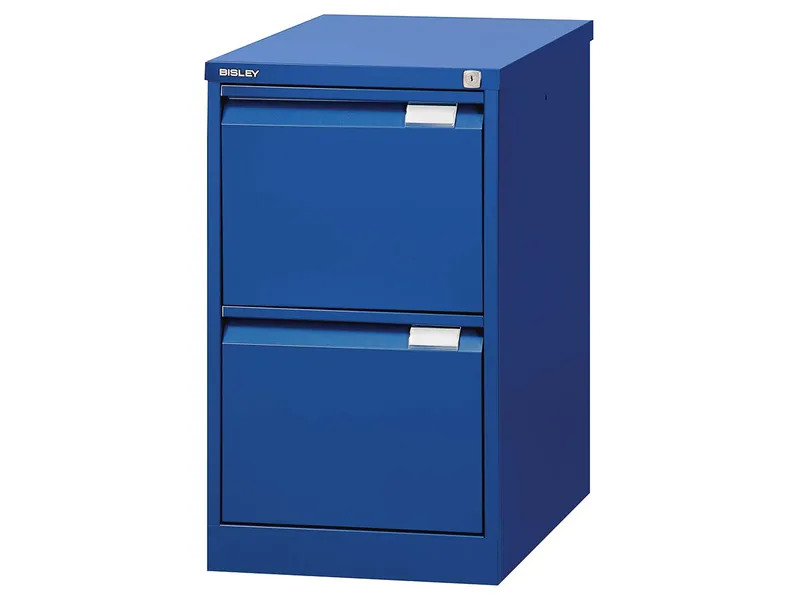 Bisley Bisley Hängeregistraturschrank oxfordbl. 2 Schubladen 1-bahnig – Produktbild 1 von 1