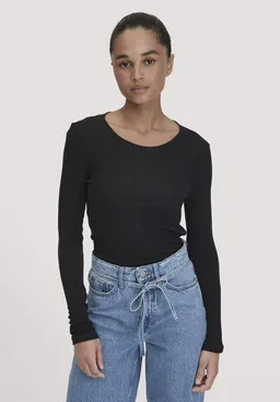 hessnatur hessnatur Rib Shirt Slim aus Bio-Merinowolle und TENCEL Lyocell – Produktbild 1 von 1