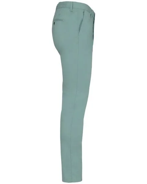 Greenspired Greenspired Umweltfreundliche Herren Chinohose Slimfit 235 g/m², Jadegrün, – Produktbild 2 von 2